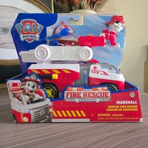 PAW Patrol Marshall Fire Rescue Set - NWT